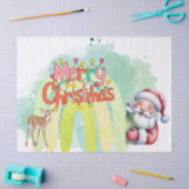 Kerstmis tissuepapier (Craft)