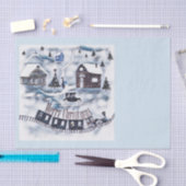 Kerstmis,  tissuepapier (Craft)