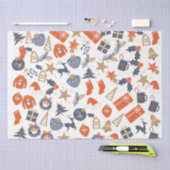 Kerstmis Tissuepapier (Craft)