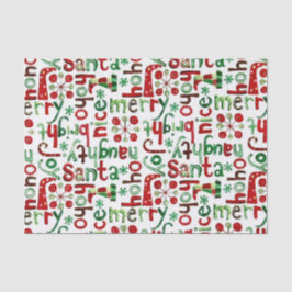 "Kerstmis" Tissuepapier