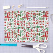 "Kerstmis" Tissuepapier (Craft)