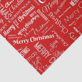 Kerstmis Tissuepapier (Detail)