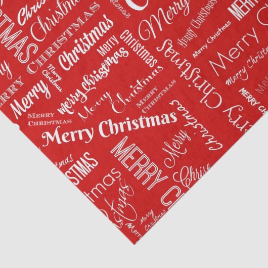 Kerstmis Tissuepapier (Detail)