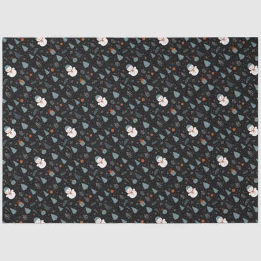 Kerstmis Tissuepapier (Voorkant)