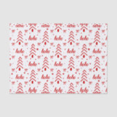 Kerstmis Tissuepapier (Voorkant)