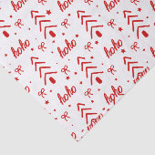 Kerstmis Tissuepapier (Detail)