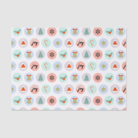 Kerstmis Tissuepapier (Voorkant)