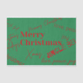 Kerstmis Tissuepapier (Voorkant)