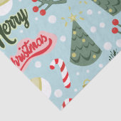 Kerstmis tissuepapier (Detail)