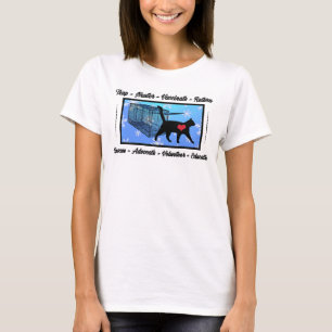 Kerstmis TNR Cat Rescue Trap Neuter Holidage T-shirt