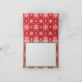 Kerstmis TNR Cat Rescue Trap Neuter Return Bedankkaart (Binnen)