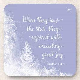 Kerstmis - toen ze de ster zagen bier onderzetter