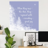 Kerstmis - toen ze de ster zagen poster (Thuiskantoor)