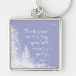 Kerstmis - toen ze de ster zagen sleutelhanger