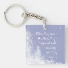 Kerstmis - Toen zij de ster zagen Sleutelhanger