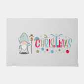 Kerstmis Tomte Kabouter Deurmat (Voorkant)