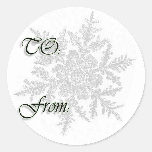 Kerstmis tot en met Sticker (Voorkant)