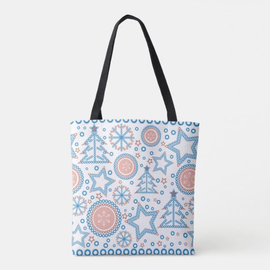 Kerstmis Tote Bag (Achterkant)