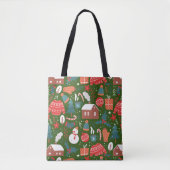Kerstmis Tote Bag (Voorkant)