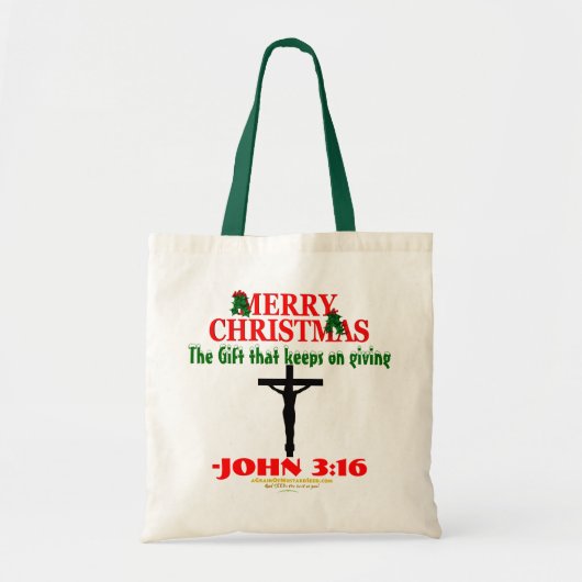 Kerstmis Tote Bag (Voorkant)