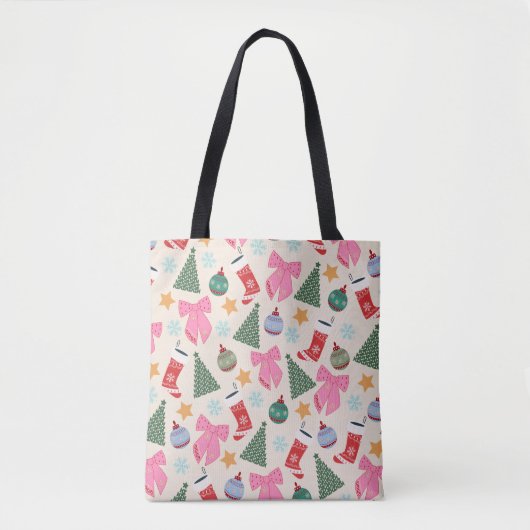 Kerstmis Tote Bag (Voorkant)