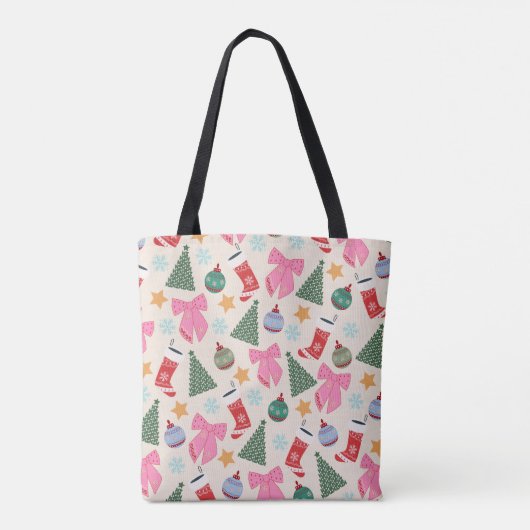 Kerstmis Tote Bag (Achterkant)