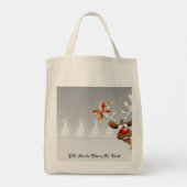 Kerstmis Tote Bag (Achterkant)
