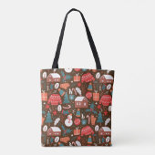 Kerstmis Tote Bag (Achterkant)
