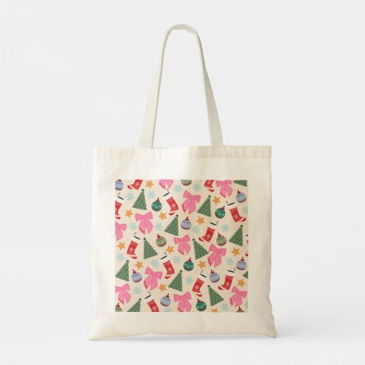 Kerstmis Tote Bag (Achterkant)