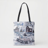 Kerstmis,  tote bag (Voorkant)
