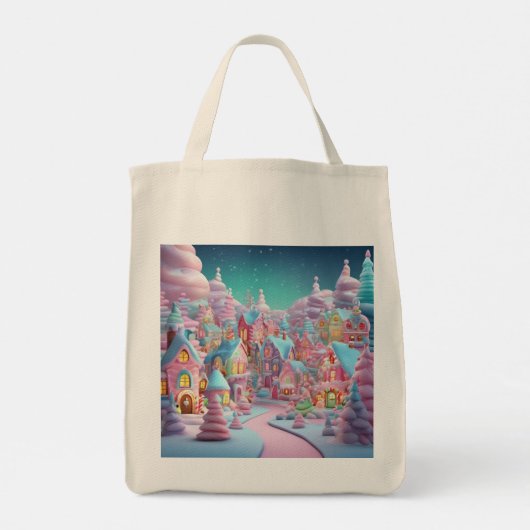 Kerstmis Tote Bag (Achterkant)