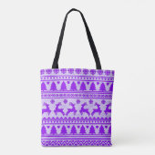 kerstmis tote bag (Achterkant)