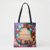 Kerstmis Tote Bag (Voorkant)
