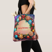 Kerstmis Tote Bag (Dichtbij)