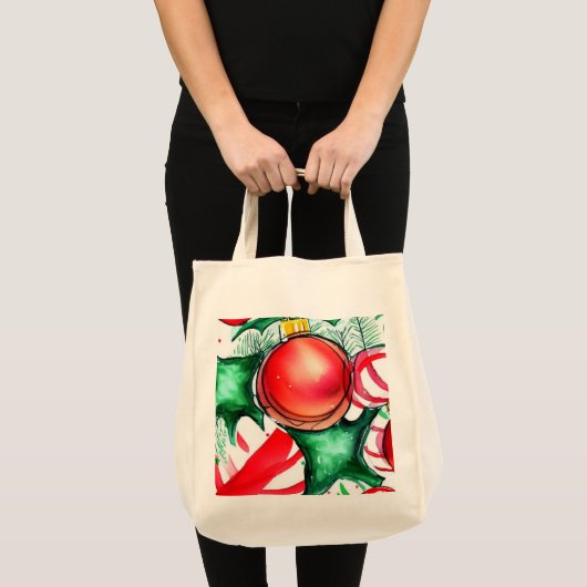Kerstmis Tote Bag (Voorkant (product))
