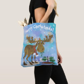 Kerstmis Tote Bag (Dichtbij)