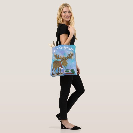 Kerstmis Tote Bag (Op model)