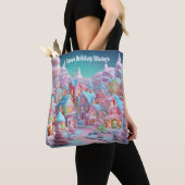 Kerstmis Tote Bag (Dichtbij)