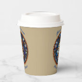 Kerstmis Traditionele Geboorte Scène Papieren Bekers (Links)