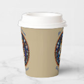 Kerstmis Traditionele Geboorte Scène Papieren Bekers (Rechts)