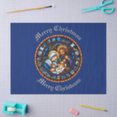 Kerstmis Traditionele Geboorte Scène Tissuepapier (Craft)