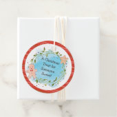 Kerstmis Treat iemand sweet Bedankjes Labels (In situ)