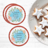 Kerstmis Treat iemand sweet Bedankjes Labels
