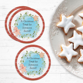 Kerstmis Treat iemand sweet Bedankjes Labels