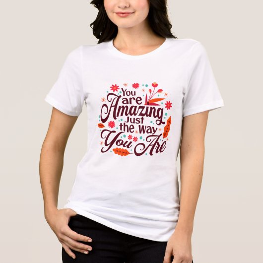 kerstmis Tri-Blend shirt (Voorkant)