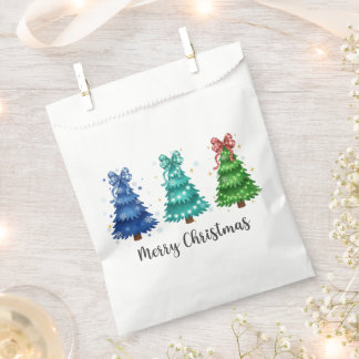 Kerstmis Trio Boom Bedankzakje