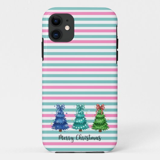 Kerstmis Trio Boom Case-Mate iPhone Case (Achterkant)