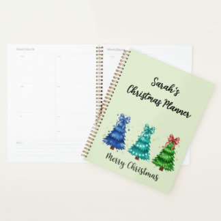 Kerstmis Trio Boom Persoonlijk Planner