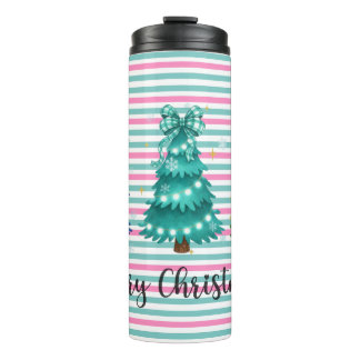 Kerstmis Trio Boom Thermosbeker
