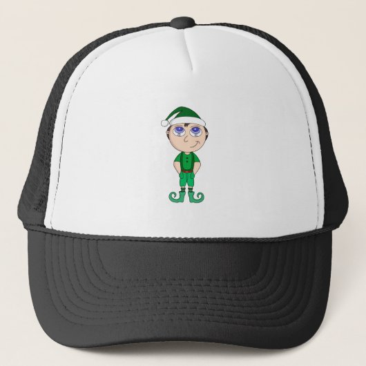 Kerstmis Trucker Pet (Voorkant)
